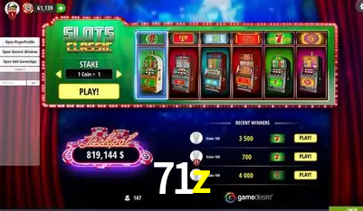 Descubra a Magia dos Jogos de Arcade no 71z
